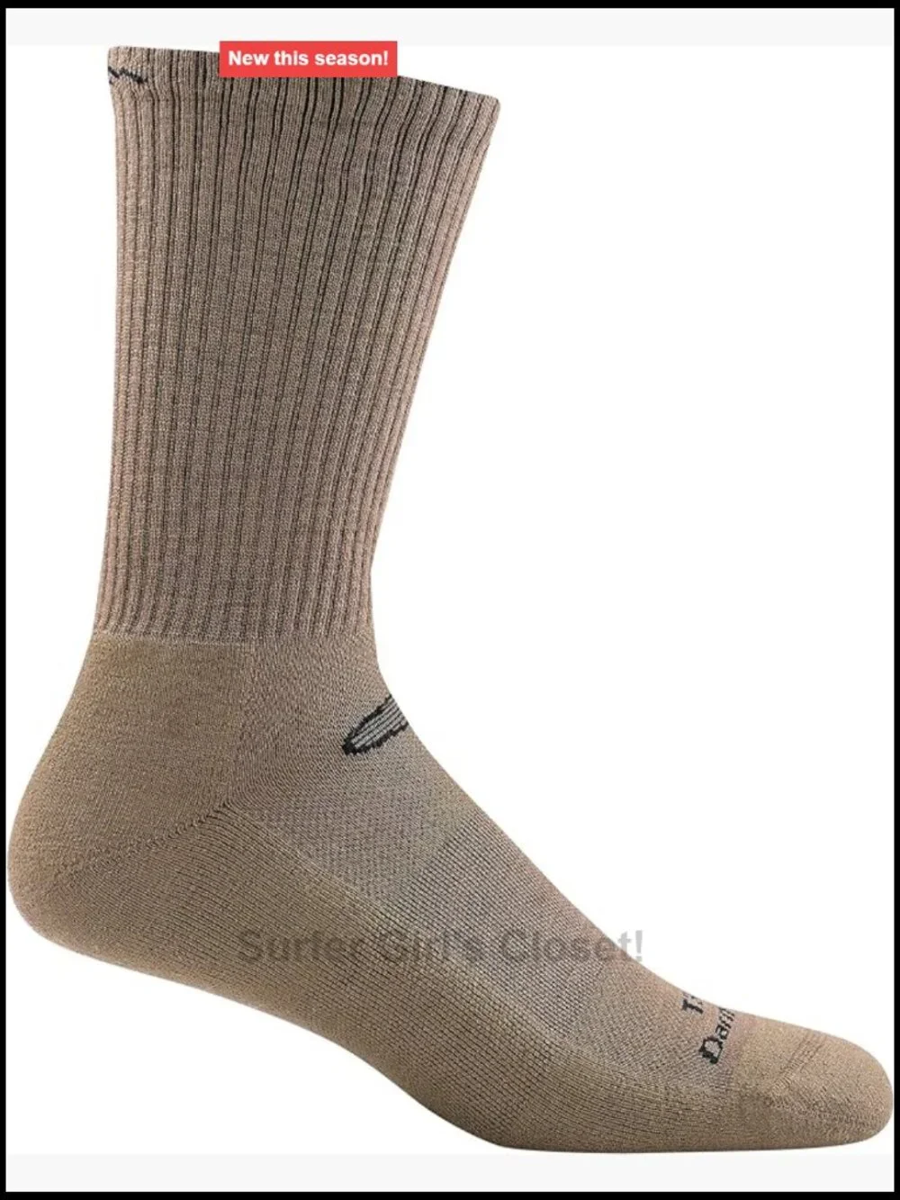 Micro Crew Light Cushion Socks - Merino Wool Blend for Hiking Running